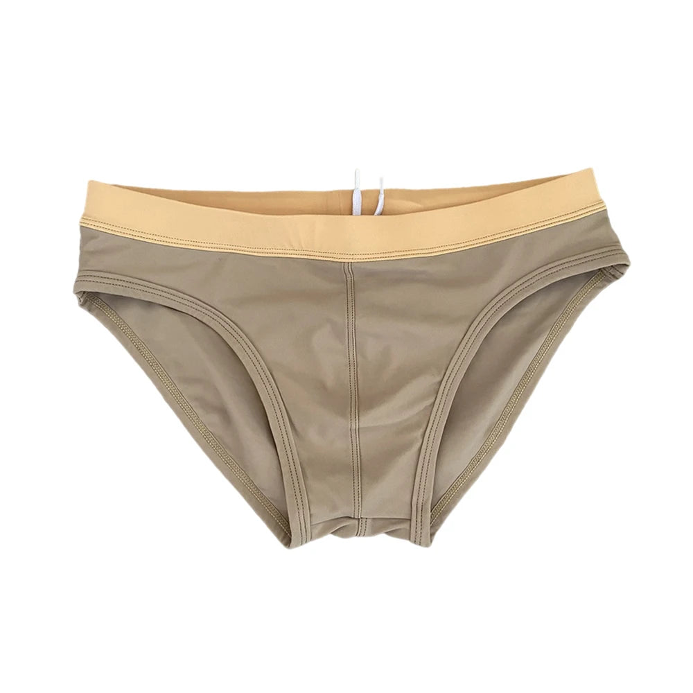 Sandbar Swim Brief — Low-Rise Two-Tone, Pouch Lift