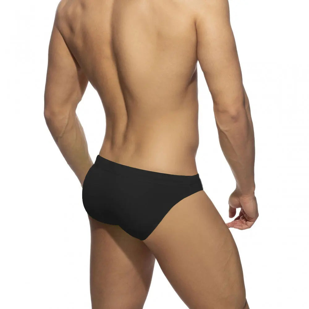 Color Pop Swim Brief — Low-Rise Solid, Pouch Lift (9 Colors)