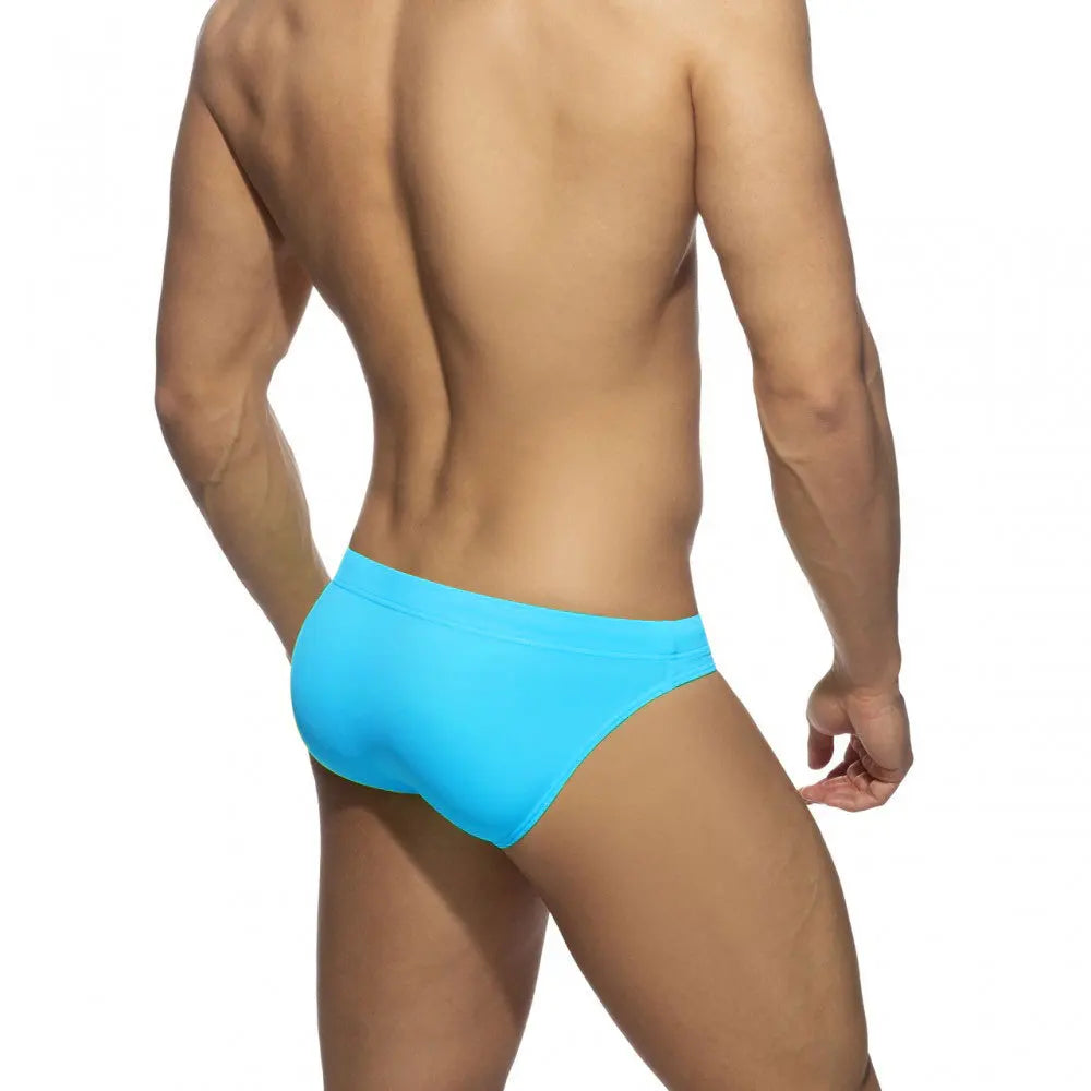 Color Pop Swim Brief — Low-Rise Solid, Pouch Lift (9 Colors)