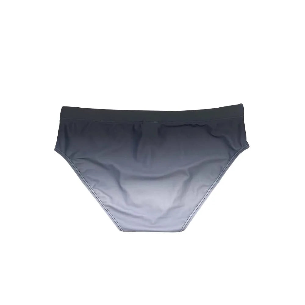 Midnight Dip Swim Brief — Low-Rise Gradient, Pouch Lift