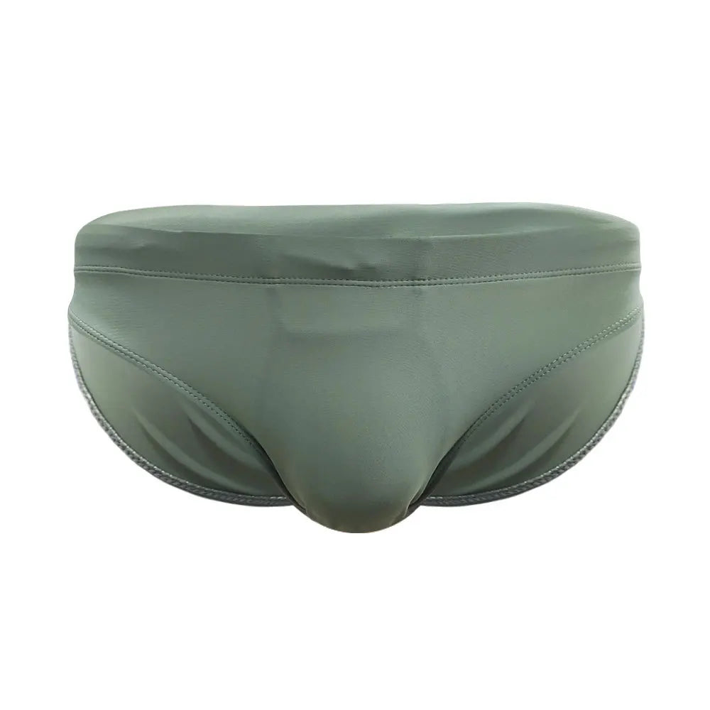 Color Pop Swim Brief — Low-Rise Solid, Pouch Lift (9 Colors)