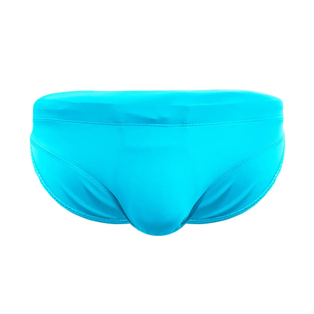 Color Pop Swim Brief — Low-Rise Solid, Pouch Lift (9 Colors)