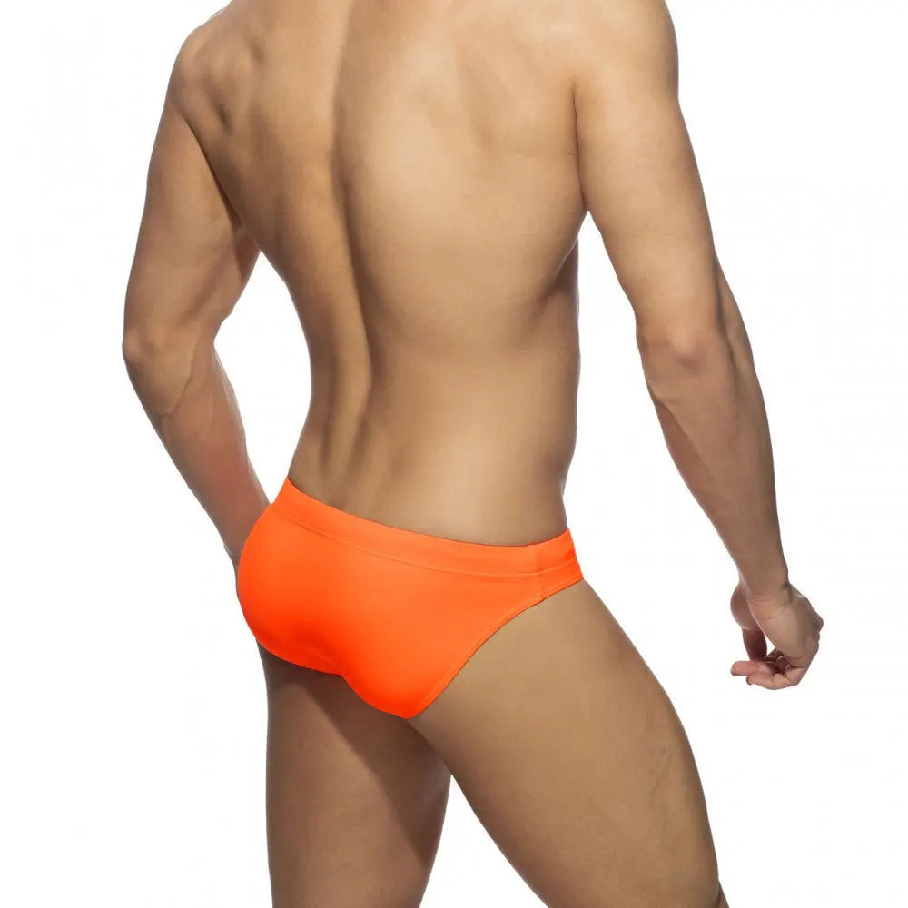 Color Pop Swim Brief — Low-Rise Solid, Pouch Lift (9 Colors)