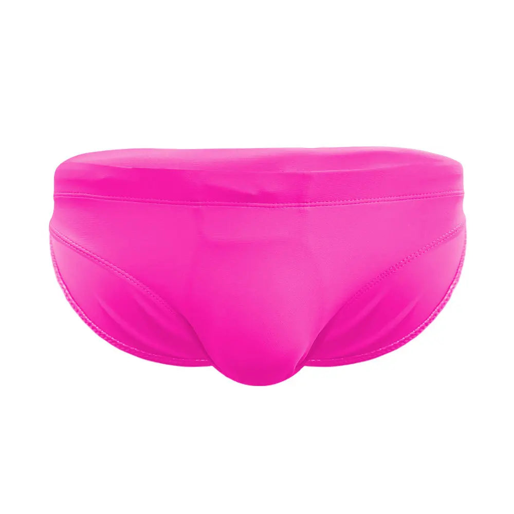 Color Pop Swim Brief — Low-Rise Solid, Pouch Lift (9 Colors)