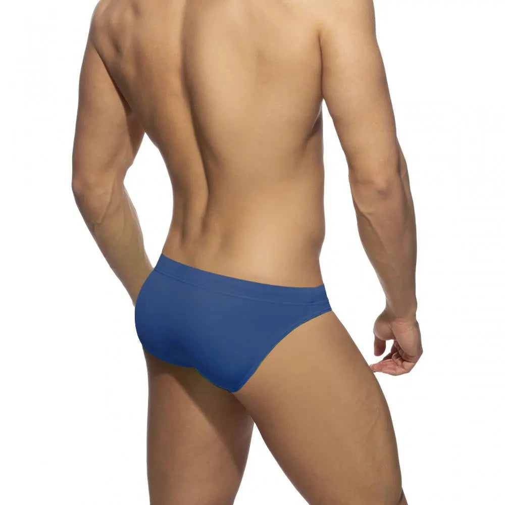 Color Pop Swim Brief — Low-Rise Solid, Pouch Lift (9 Colors)